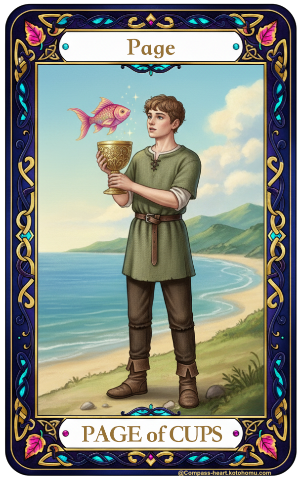 ことほむコンパスハートのPAGE of CUPS