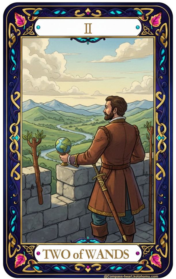 ことほむコンパスハートのTWO of WANDS