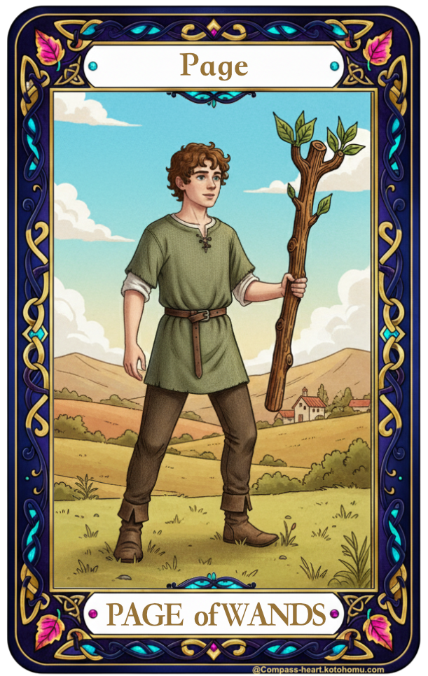 ことほむコンパスハートのPAGE of WANDS