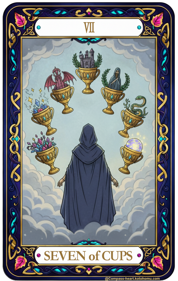 ことほむコンパスハートのSEVEN of CUPS