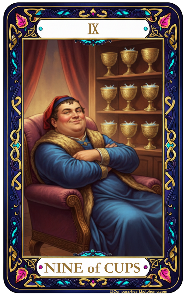 ことほむコンパスハートのNINE of CUPS