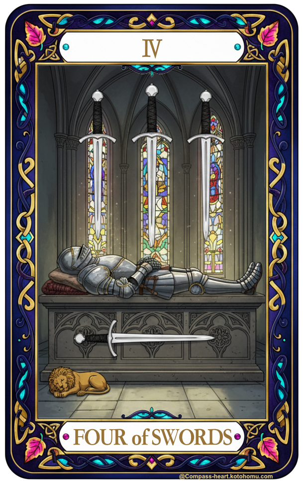ことほむコンパスハートのFOUR of SWORDS