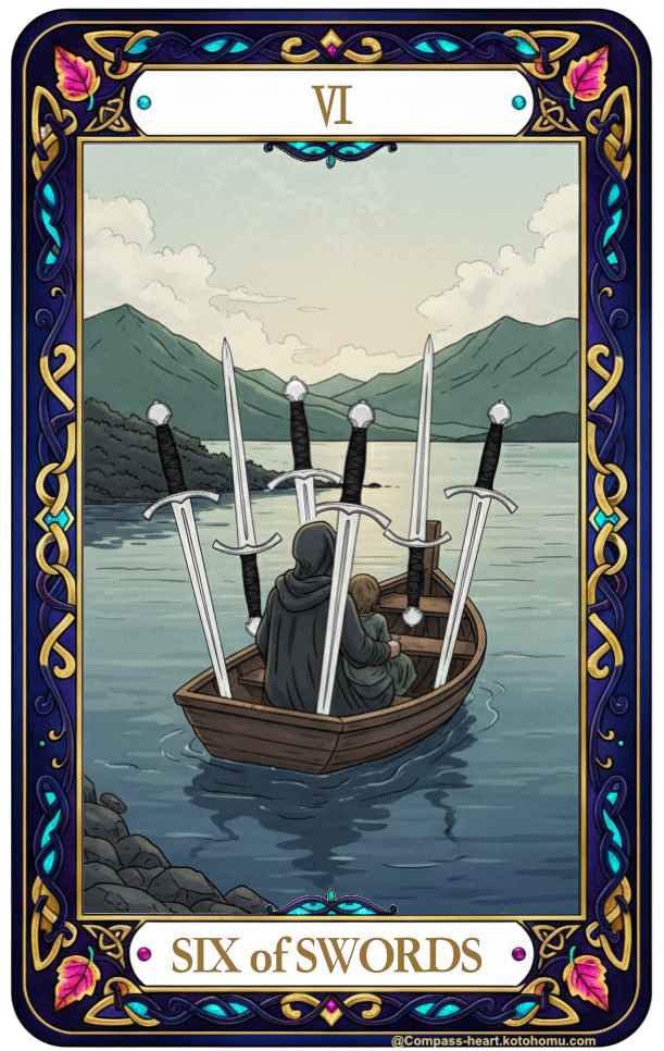 ことほむコンパスハートのSIX of SWORDS