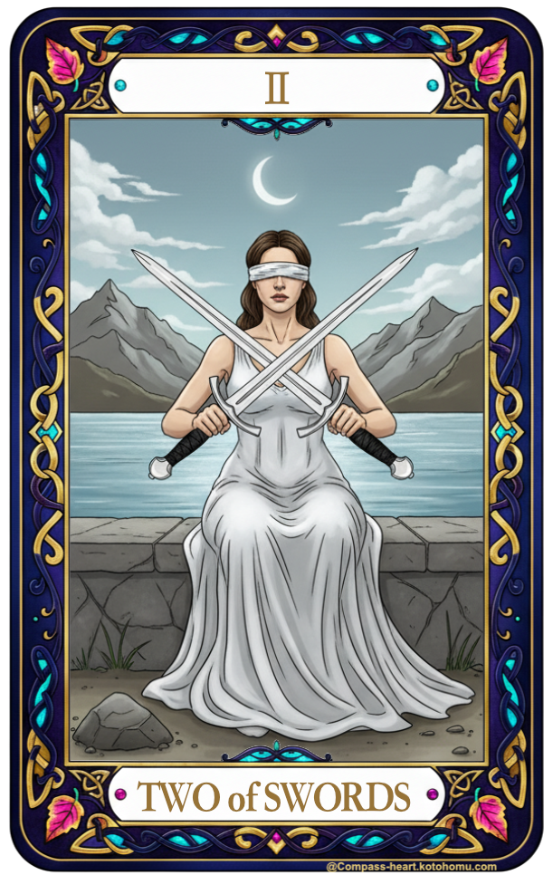 ことほむコンパスハートのTWO of SWORDS