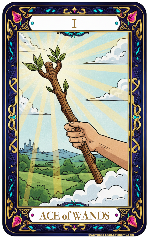 ことほむコンパスハートのACE of WANDS