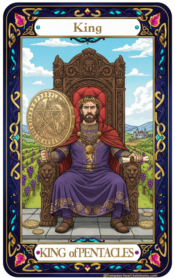 ことほむコンパスハートのKING of PENTACLES