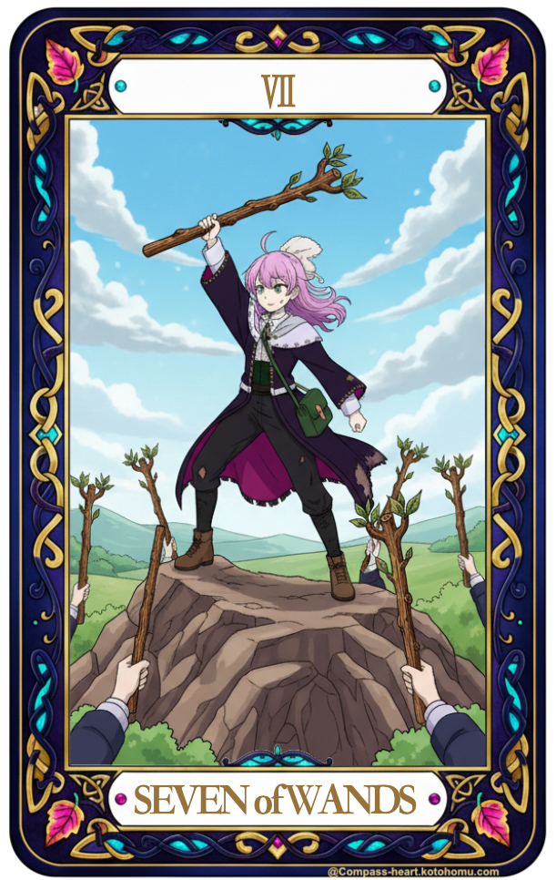 ことほむコンパスハートのSEVEN of WANDS